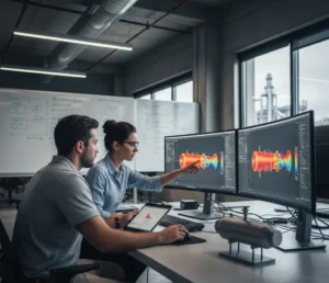 What is pressure vessel stress analysis in RedRiver LLC engineering facility