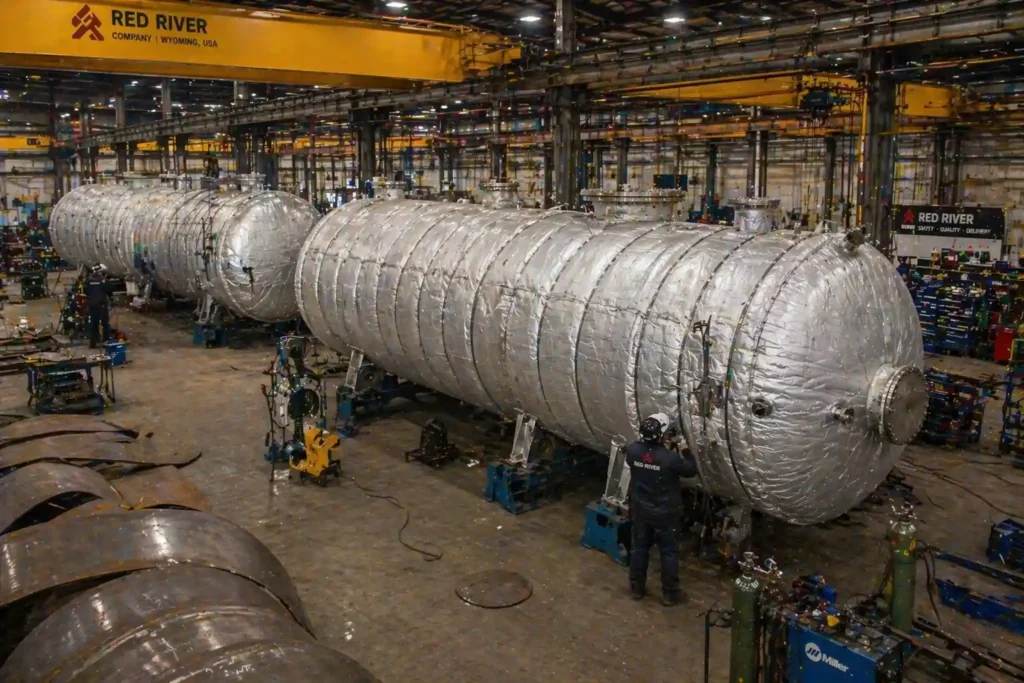 industrial tank insulation systems pressure vessel Red River Wyoming