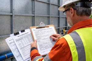 Modular tank documentation package indexed for fast inspector approval