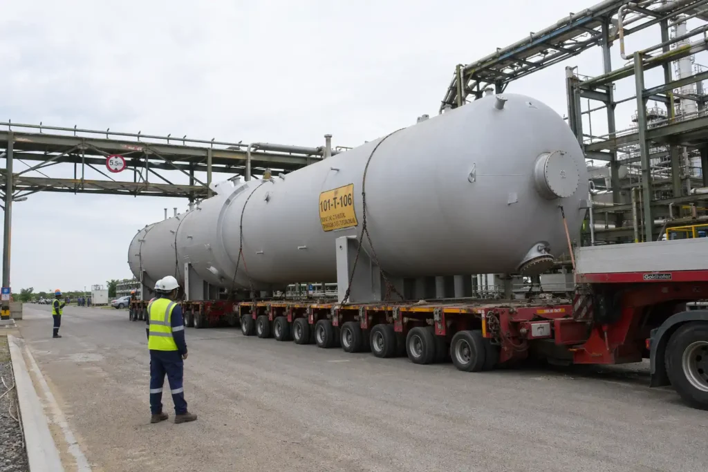 site limits affect large tanks industrial fabrication Red River Wyoming