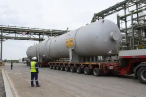 site limits affect large tanks industrial fabrication Red River Wyoming