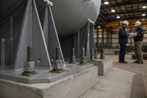 anchorage details pass review pressure vessel fabrication Red River Wyoming