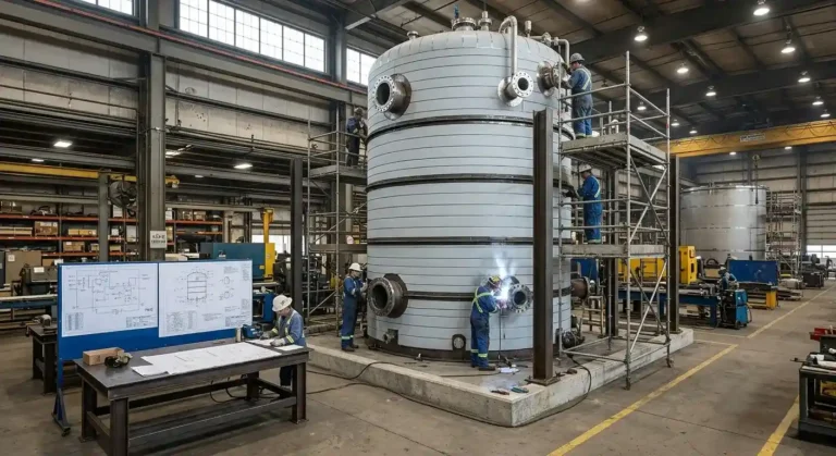 thermal storage tank design parameters ASME fabrication Red River Wyoming
