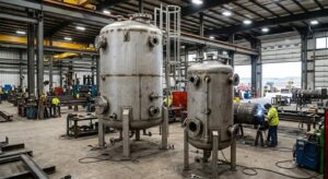 Glycol tanks ASME glycol feed and storage tank fabrication Red River Wyoming