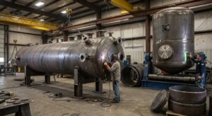 Pressurized storage vessels ASME fabrication Red River Wyoming