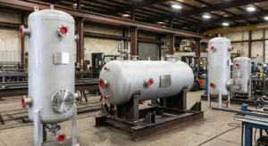 Receiver tanks compressed air steam liquid ASME fabrication Red River Wyoming