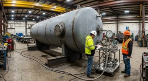 Thermal storage testing standards ASME pressure vessel testing Red River Wyoming