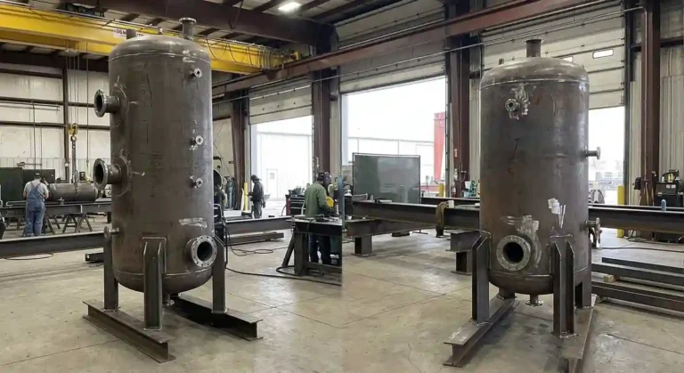 When to spec equalization tanks industrial process vessel ASME fabrication Red River Wyoming