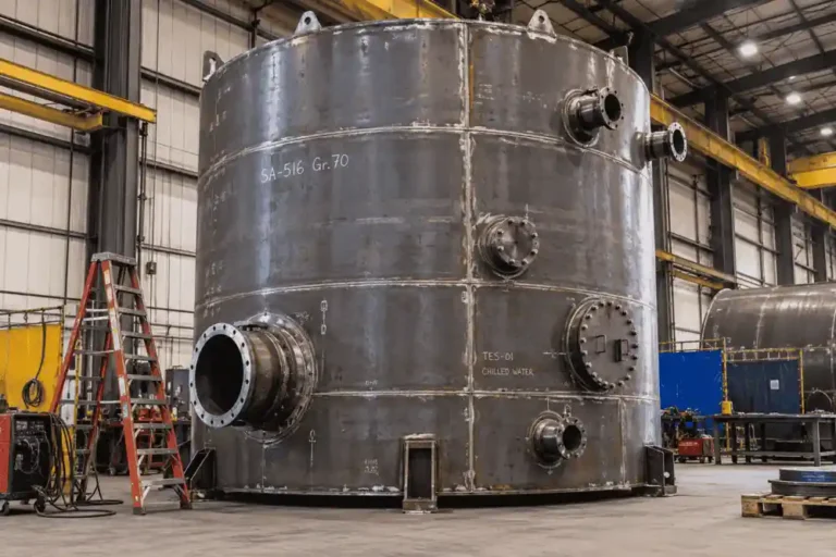 Industrial cooling energy storage TES tank chilled water fabrication Red River Wyoming