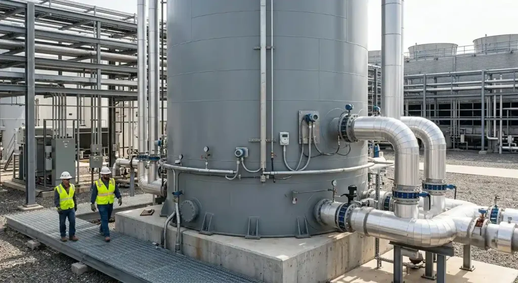 what delta t drives volume thermal storage tank sizing Red River Wyoming