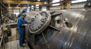 which nozzles simplify maintenance pressure vessel fabrication Red River Wyoming