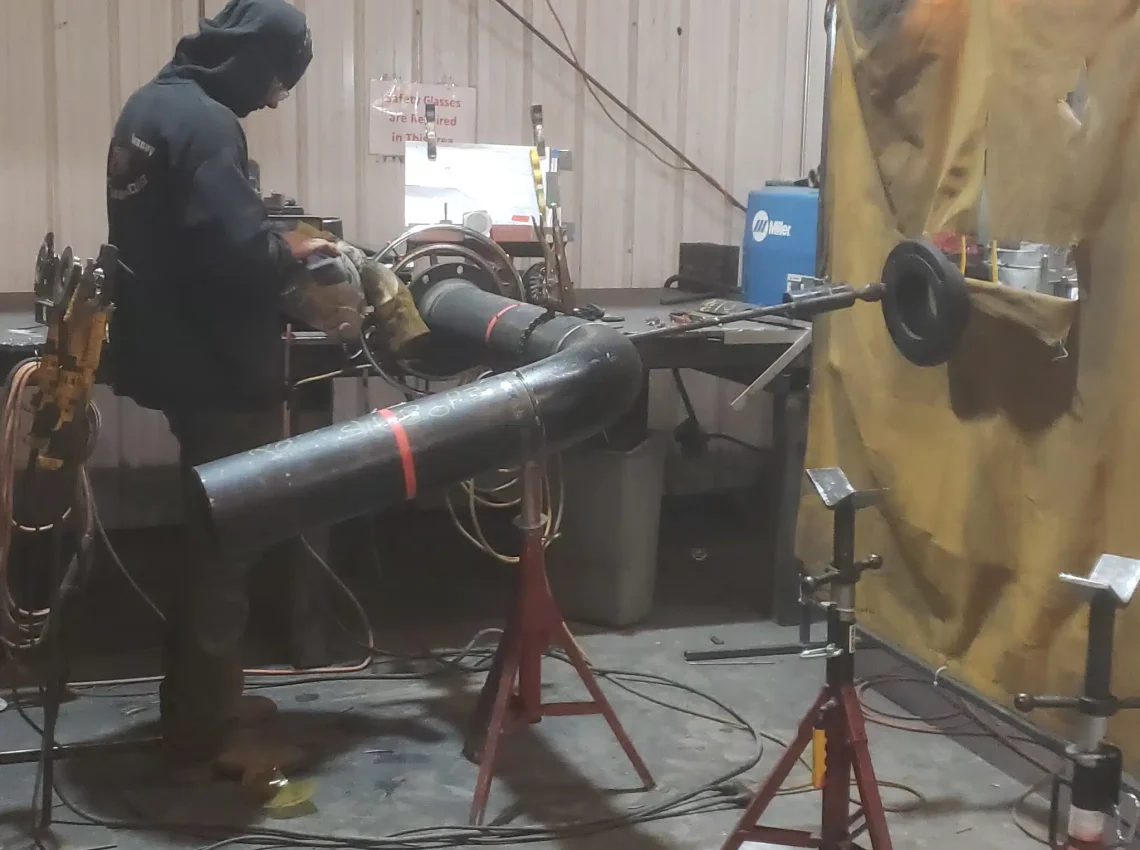 welding pressure vessels