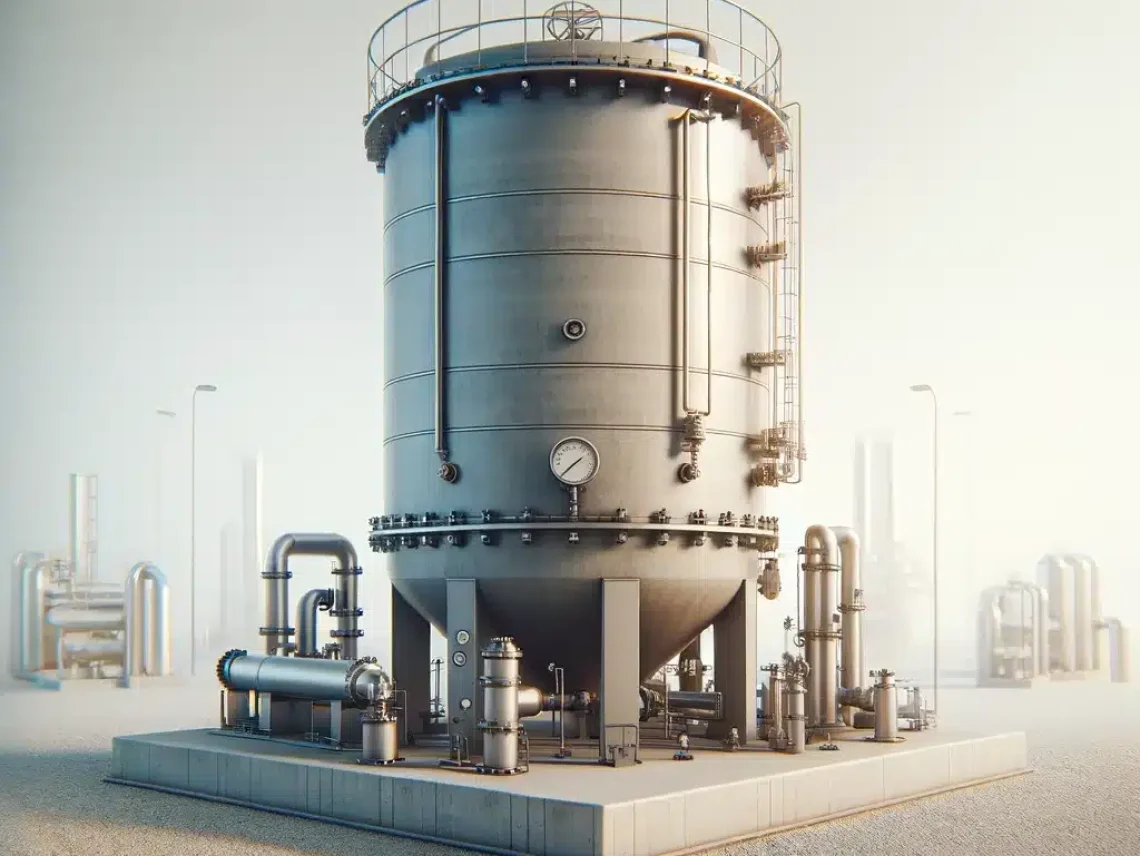 large separator vessel tank