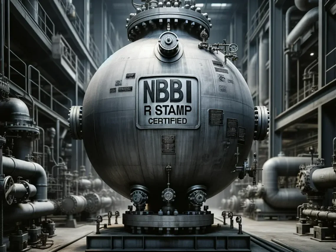 NBBI R STAMP Certified Pressure Vessel
