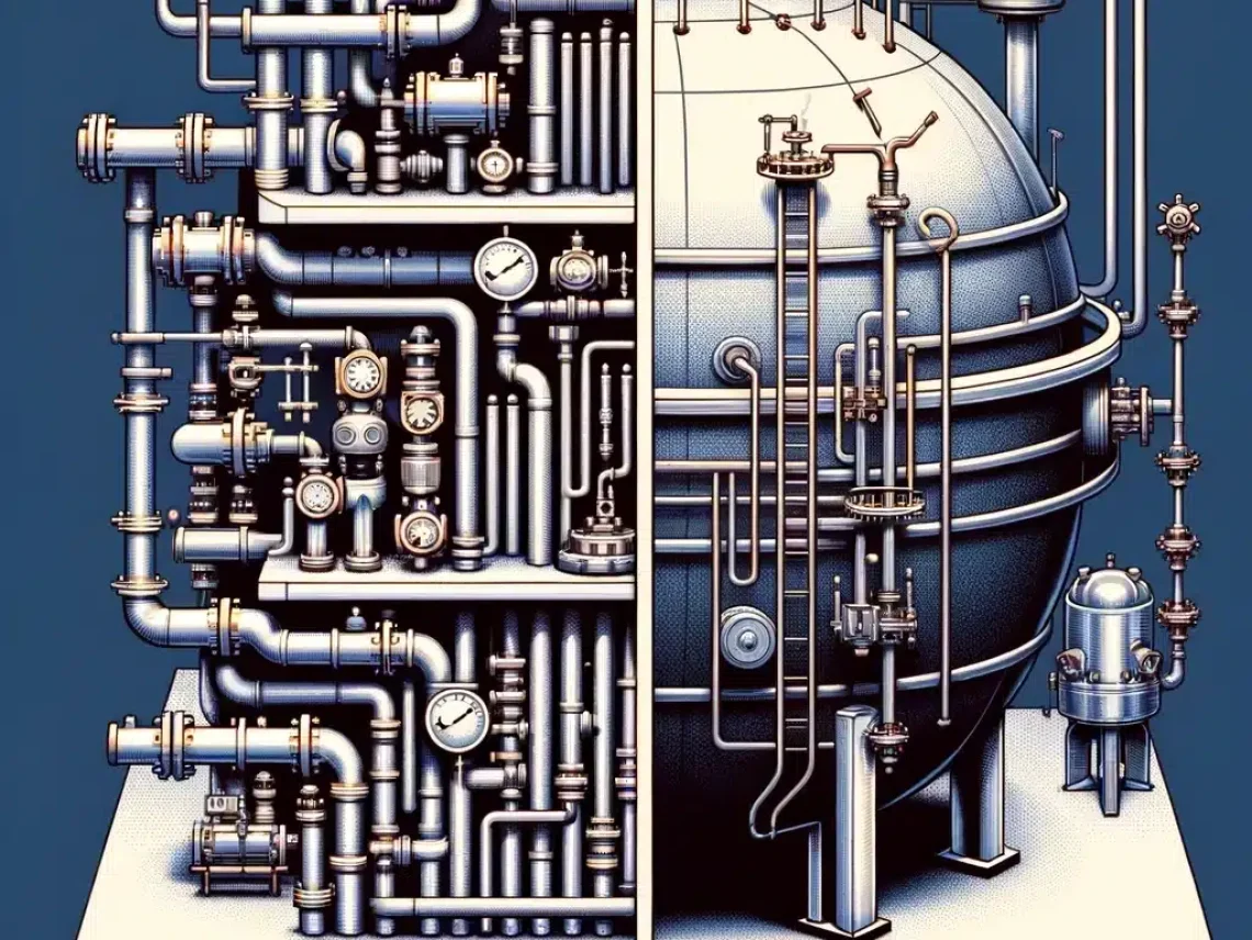 piping and pressure vessel