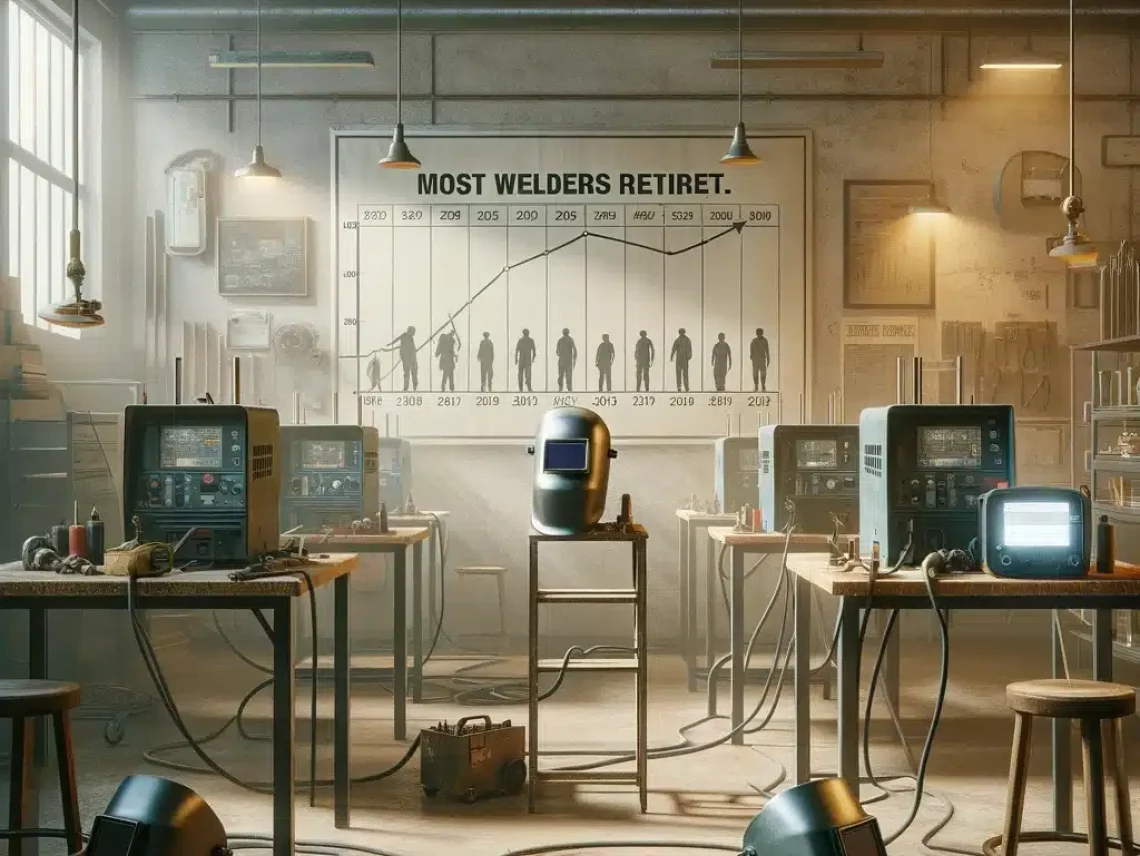 age do most welders retire