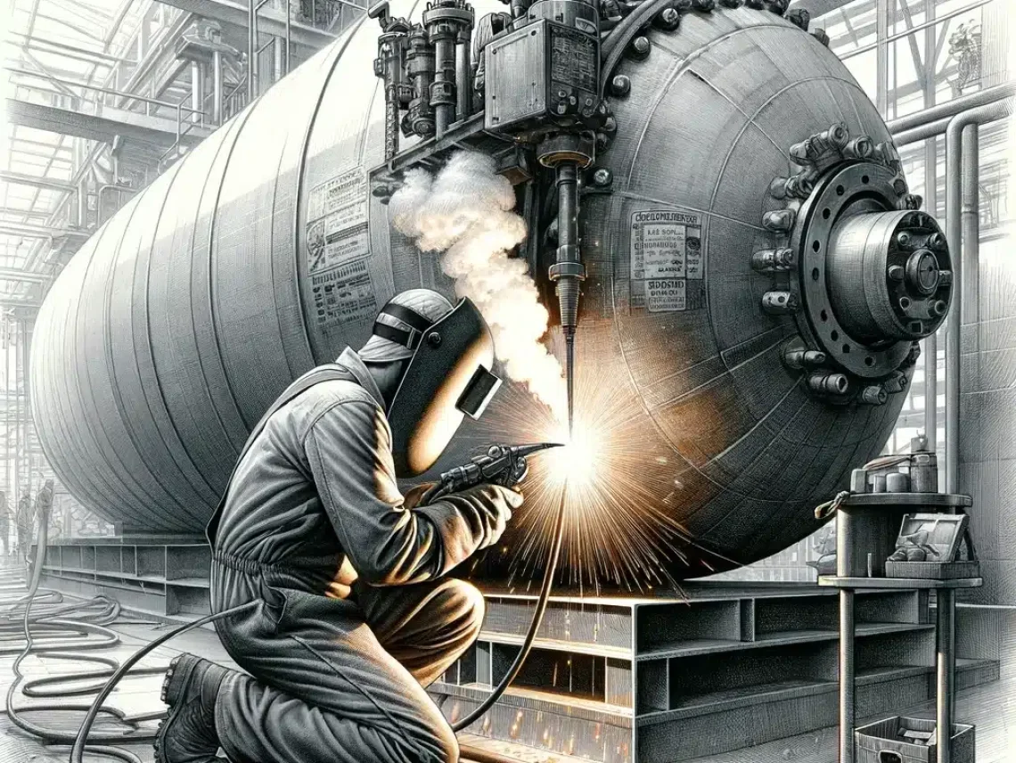 pressure vessel welding