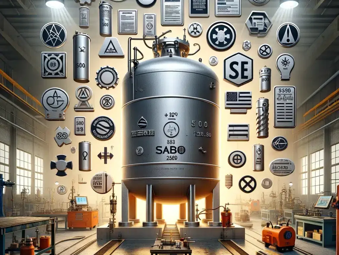 regulations and standards governing pressure vessel fabrication