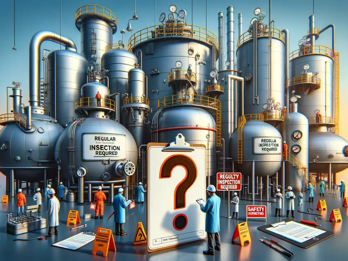 pressure vessels need to be inspected