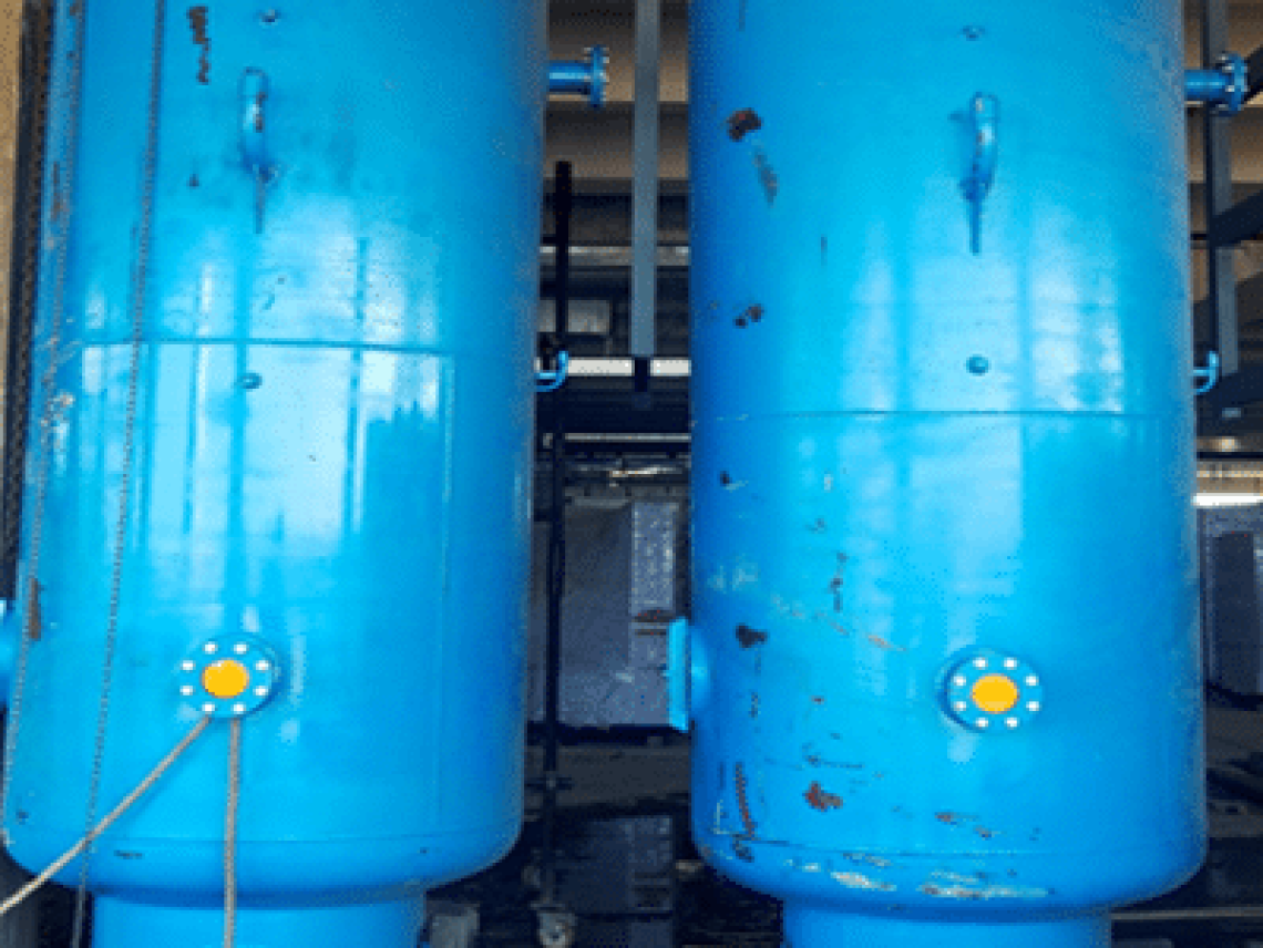 blue tanks
