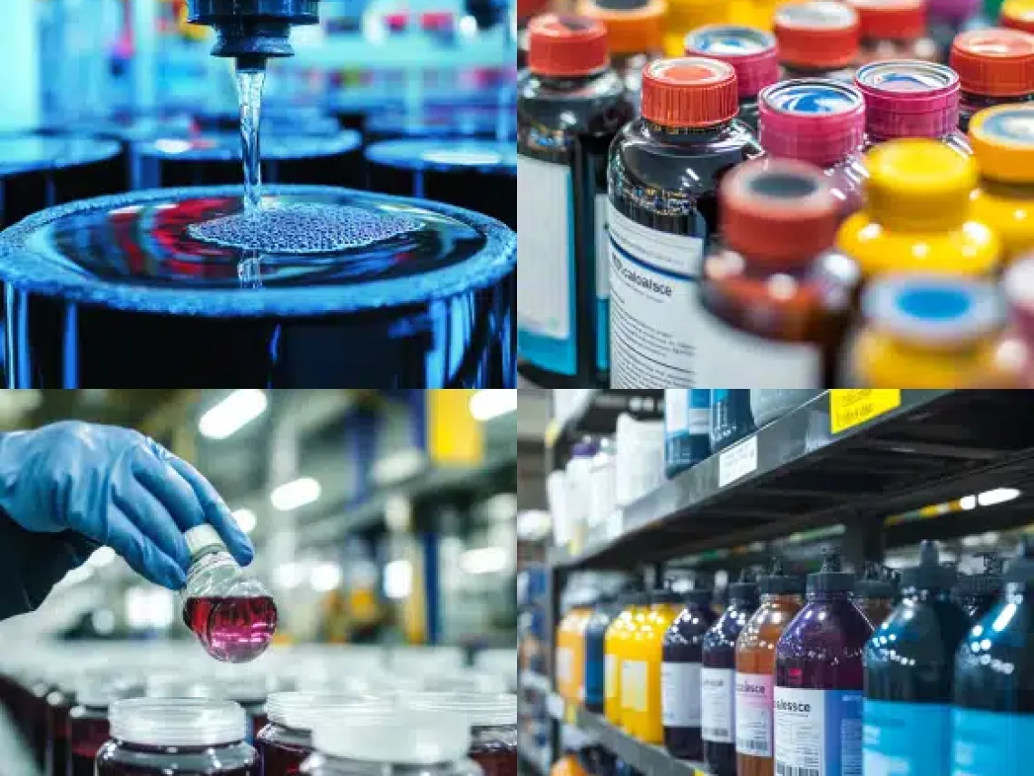 Industrial coalescing solvents