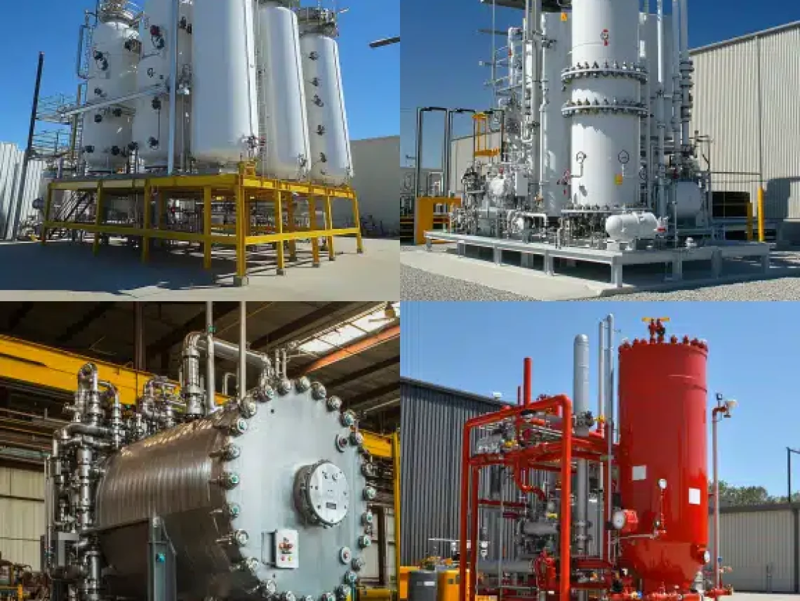 Vertical 3-phase separator