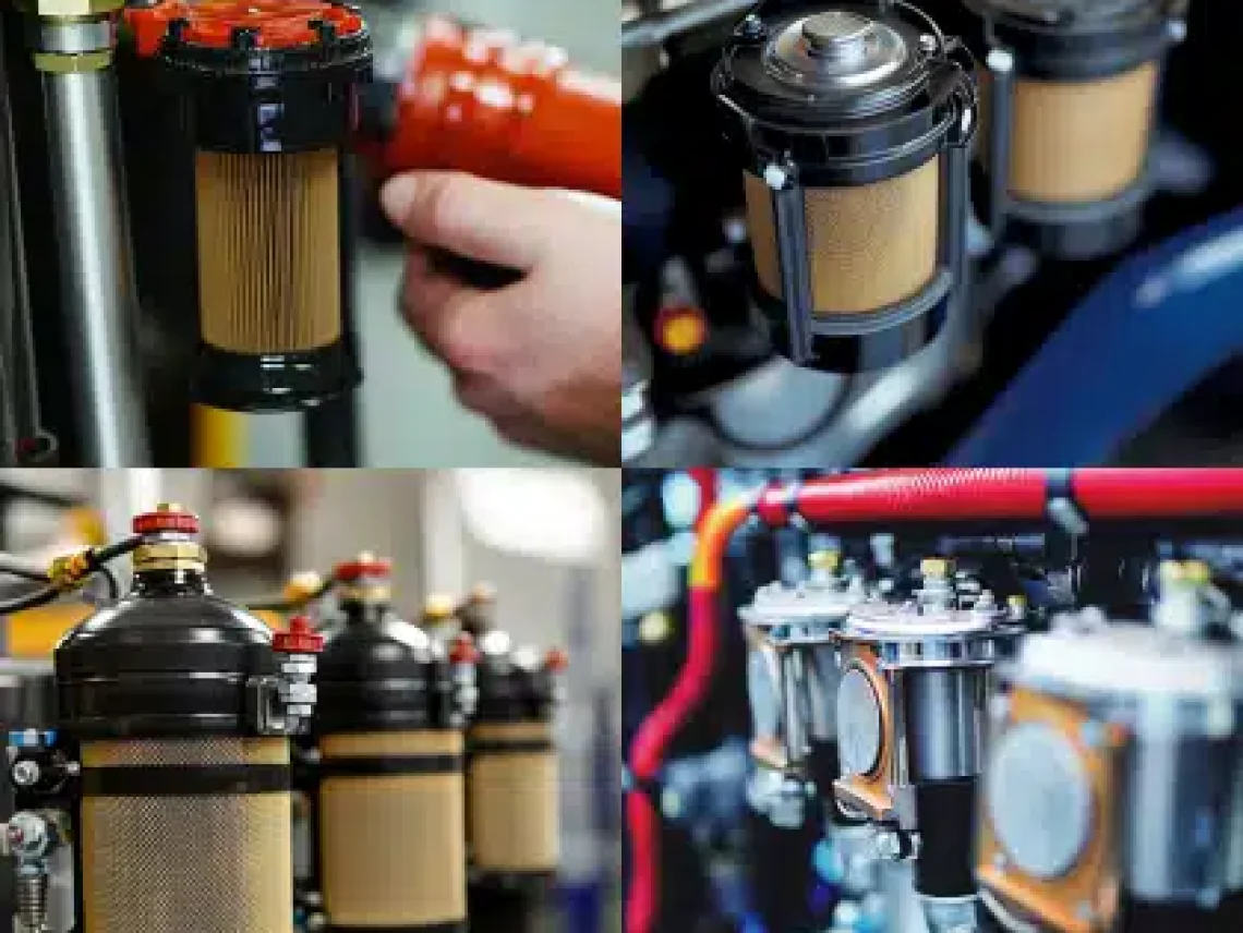 pictures of fuel water separator and fuel filter