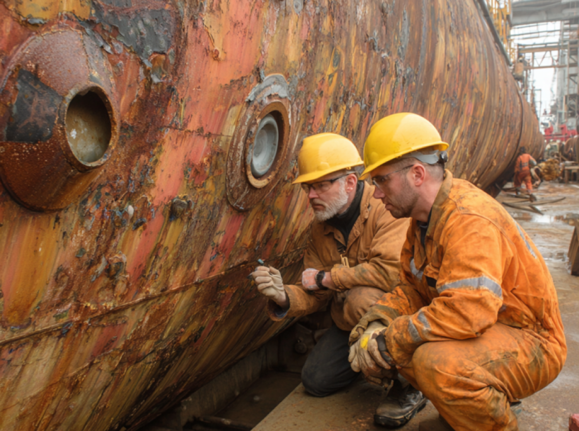 what causes pressure vessel failure inspection process