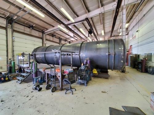 Steel Pressure Vessel welding processCoded VesselRed River LLC